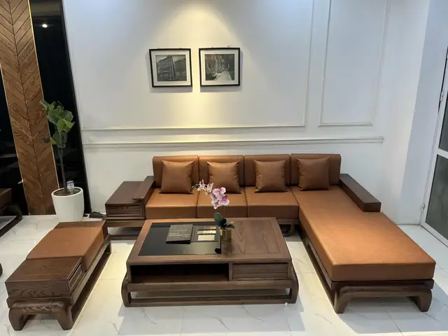 Bàn Ghế Sofa Chữ L