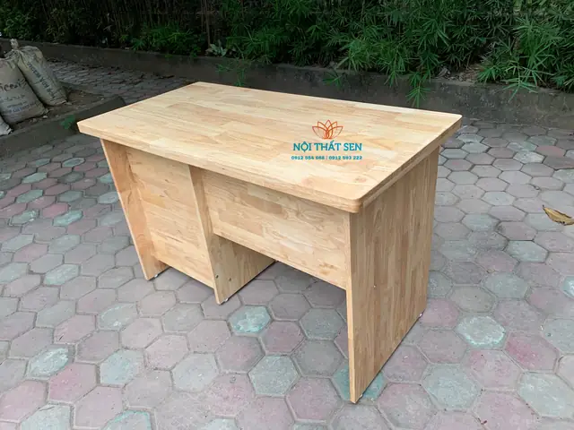 Bàn Gỗ Ghép Cao Su