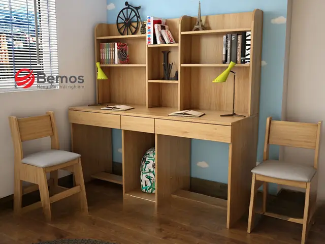 Bàn Học Đôi Cho Bé Lớp 1