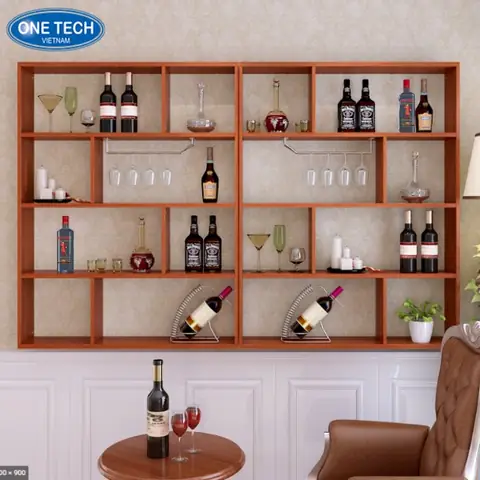 Bán Kệ Rượu Treo Tường