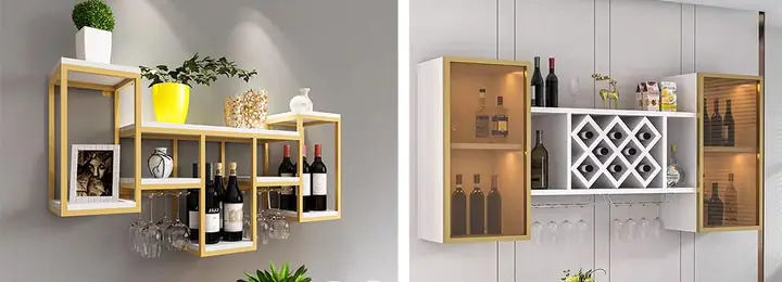 Bán Kệ Rượu Treo Tường