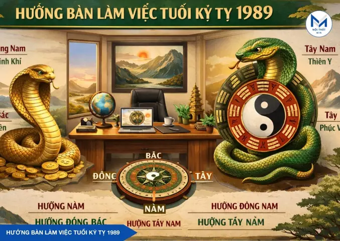 Bàn Làm Việc Tuổi Kỷ Tỵ