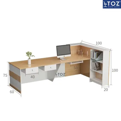Bàn Lễ Tân Chữ L