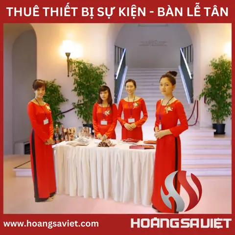 Bàn Lễ Tân Sự Kiện