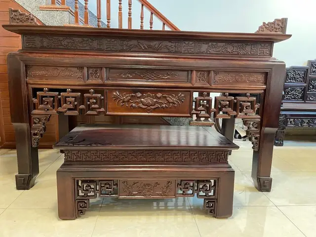 Bàn Thờ Án Gian Gỗ Gụ