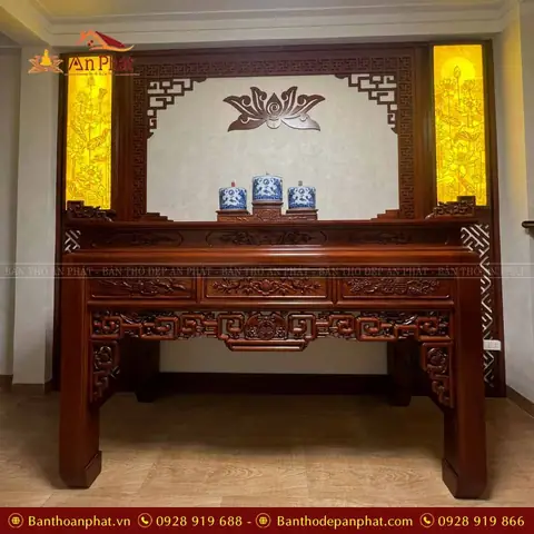 Bàn Thờ Án Gian Gỗ Gụ