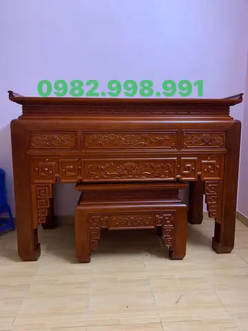Bàn Thờ Án Gian Gỗ Gụ