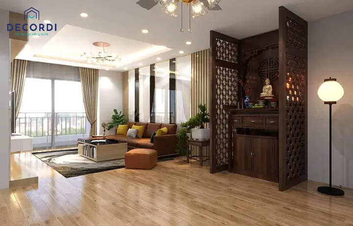 Bàn Thờ Đặt Ở Phòng Khách