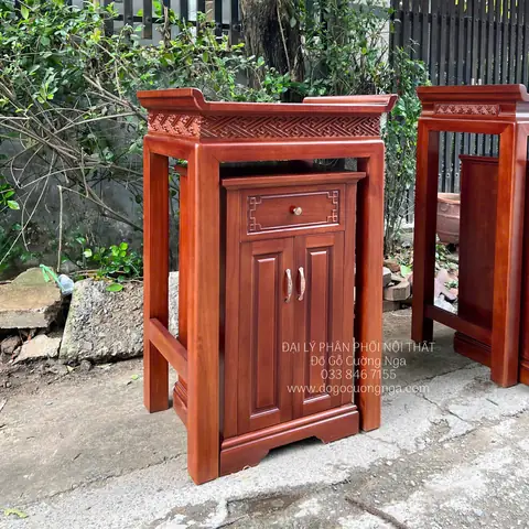 Bàn Thờ Gỗ Xoan Đào