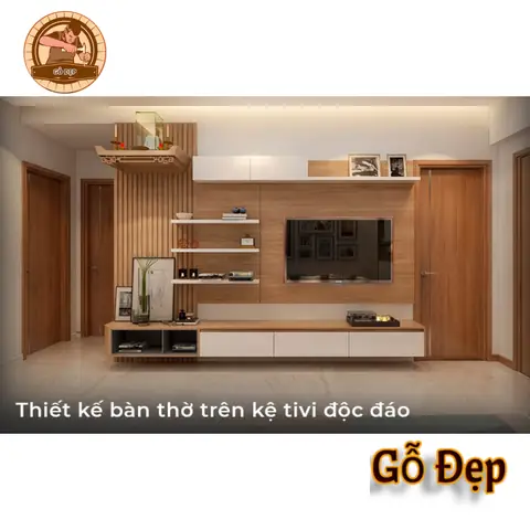 Bàn Thờ Kết Hợp Tủ