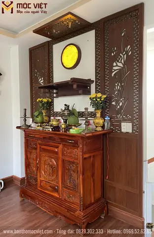 Bàn Thờ Kết Hợp Tủ