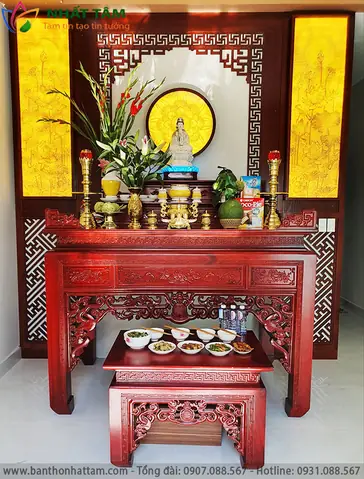 Bàn Thờ Phật Ngày Tết