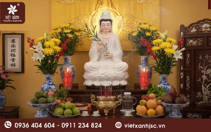 Bàn Thờ Phật Theo Phong Thủy