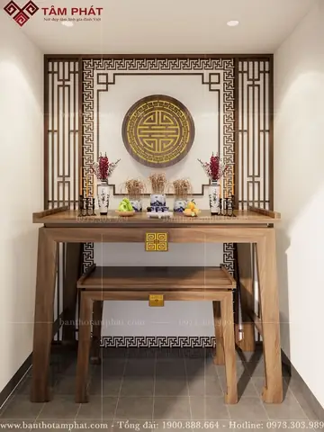 Bàn Thờ Trên Cầu Thang