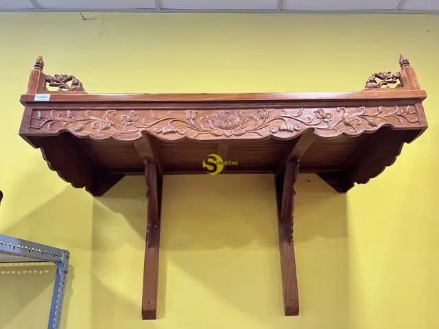 Bàn Thờ Treo Gỗ Gõ Đỏ