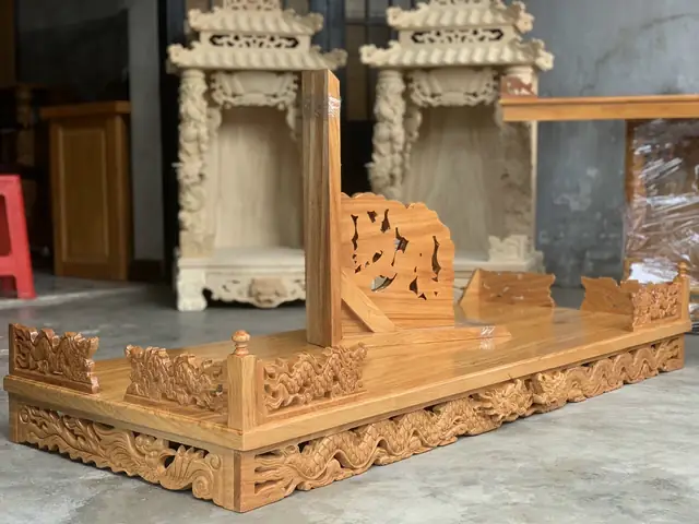 Bàn Thờ Treo Gỗ Gõ Đỏ