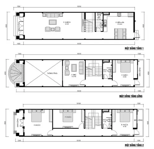 Bản Vẽ Nhà 1 Lầu 1 Trệt