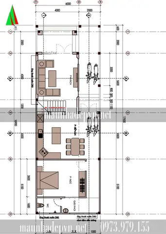 Bản Vẽ Nhà Cấp 4 Gác Lửng Mái Thái