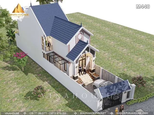 Bản Vẽ Nhà Cấp 4 Gác Lửng Mái Thái