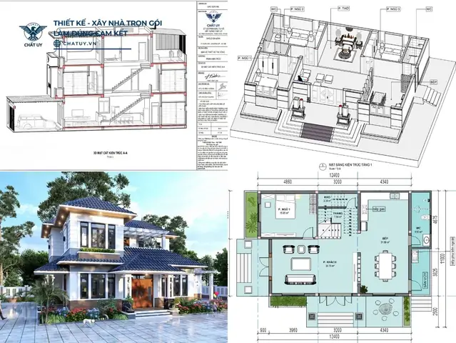 Bản Vẽ Nhà Hiện Đại
