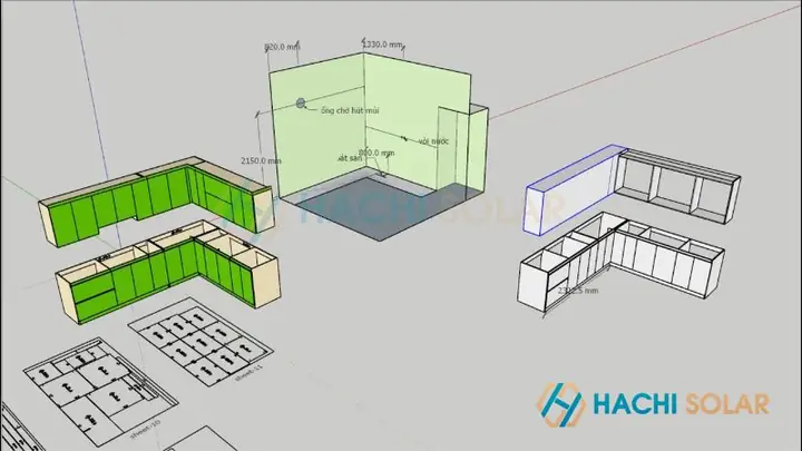 Bản Vẽ Thiết Kế Bếp