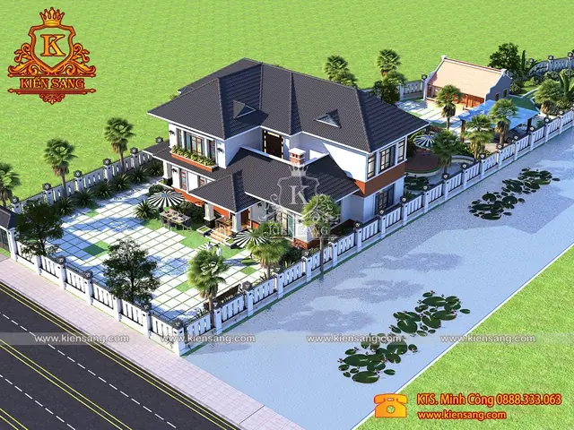 Bản Vẽ Thiết Kế Biệt Thự
