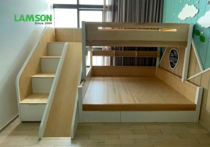 Bản Vẽ Thiết Kế Giường Tầng