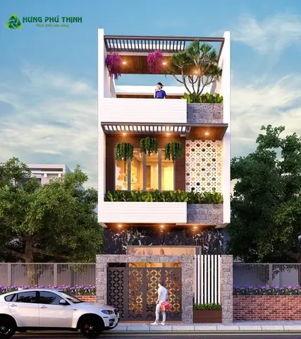 Bản Vẽ Thiết Kế Nhà 3 Tầng 5x10m