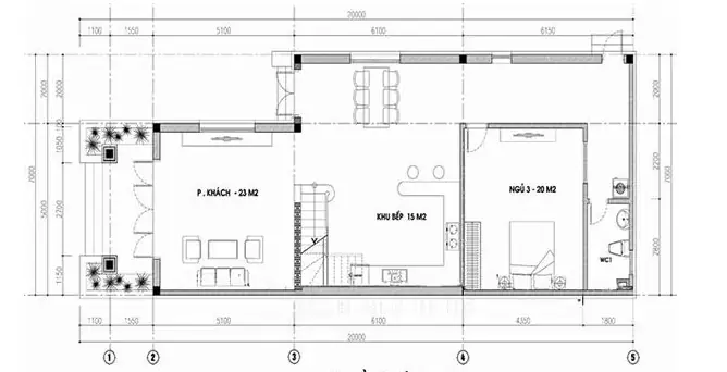 Bản Vẽ Thiết Kế Nhà Cấp 4 Có Gác Lửng