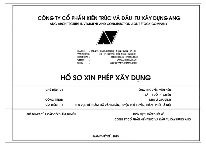 Bản Vẽ Xây Dựng Nhà 2 Tầng