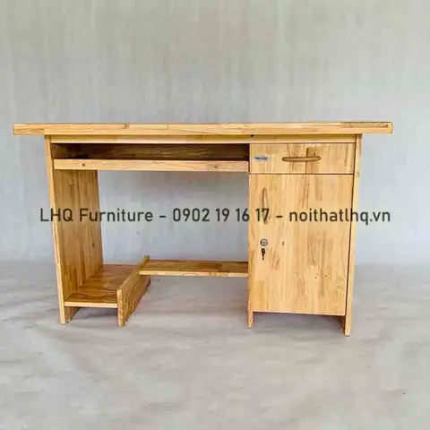 Bàn Vi Tính Gỗ Ghép