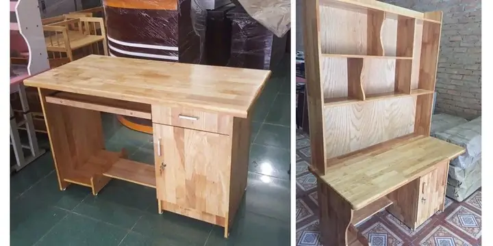 Bàn Vi Tính Gỗ Ghép