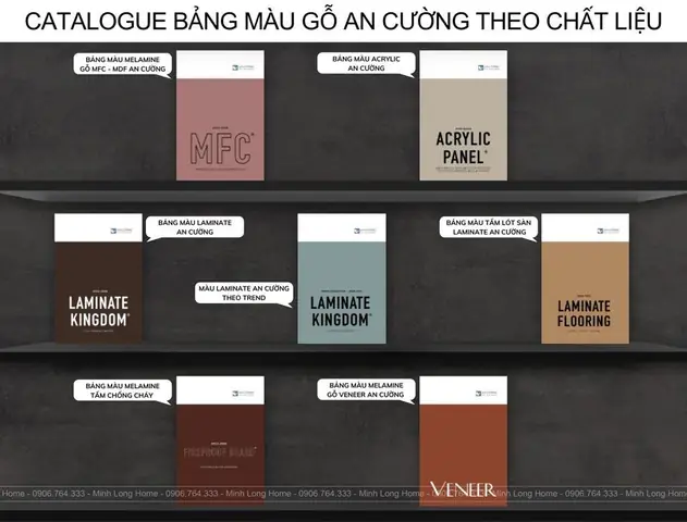 Bảng Màu Mfc An Cường