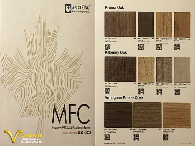 Bảng Màu Mfc An Cường