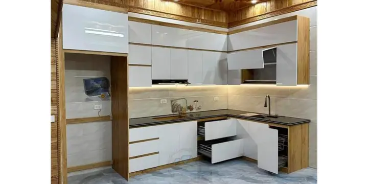 Báo Giá Thi Công Tủ Bếp Mdf