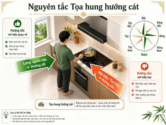 Bếp Hướng Bắc Có Tốt Không
