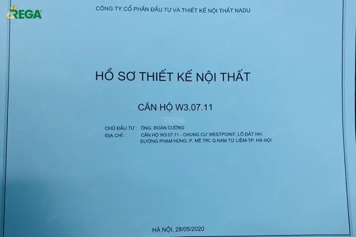 Bìa Hợp Đồng Thi Công Nội Thất