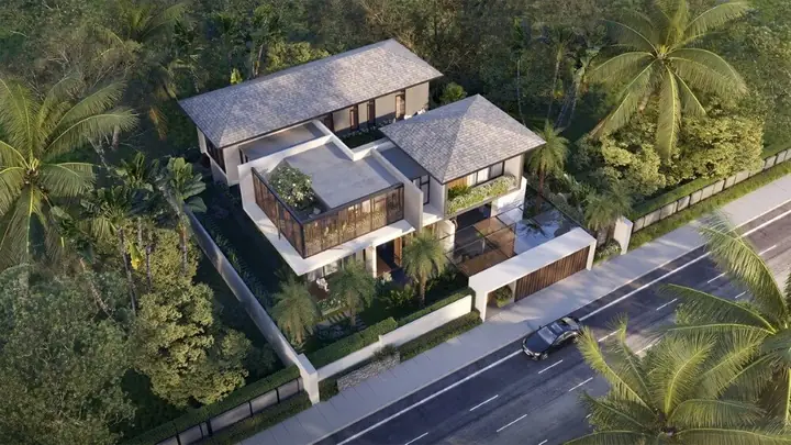 Biệt Thự Nhà Vườn Mái Thái Đẹp