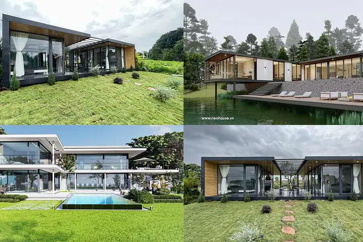Biệt Thự Thép Tiền Chế