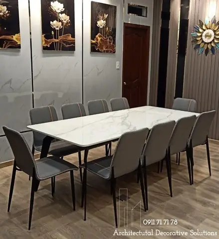 Bộ Bàn Ăn 10 Ghế Giá Rẻ