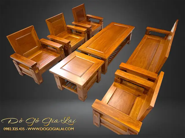 Bộ Bàn Ghế Gỗ Căm Xe Giá Bao Nhiêu