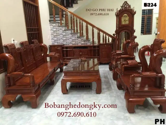 Bộ Bàn Ghế Gỗ Đẹp Phòng Khách