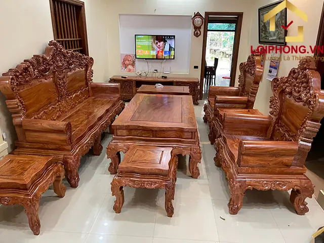 Bộ Bàn Ghế Gỗ Đẹp Phòng Khách