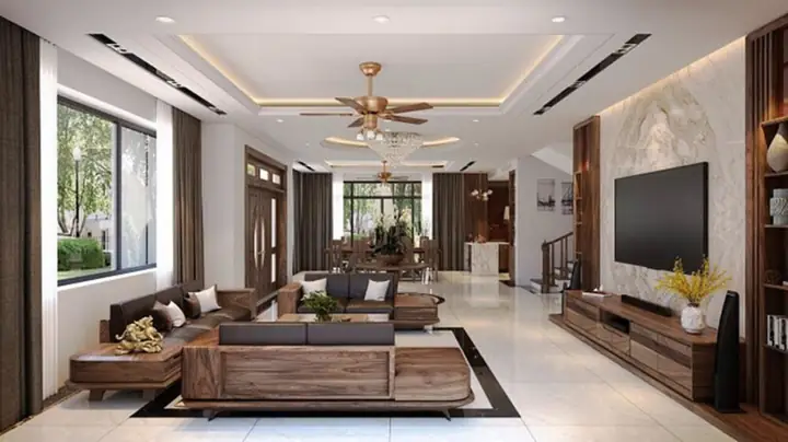 Bộ Bàn Ghế Phòng Khách Nhà Ống