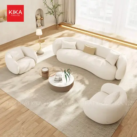 Bộ Bàn Ghế Sofa Nỉ