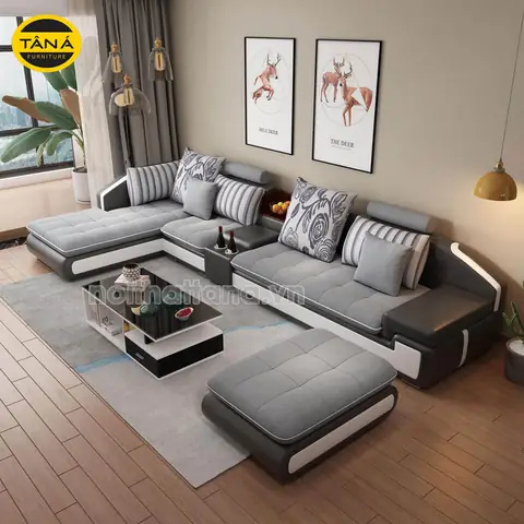 Bộ Bàn Ghế Sofa Nỉ