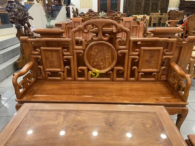 Bộ Bàn Ghế Triện Vuông