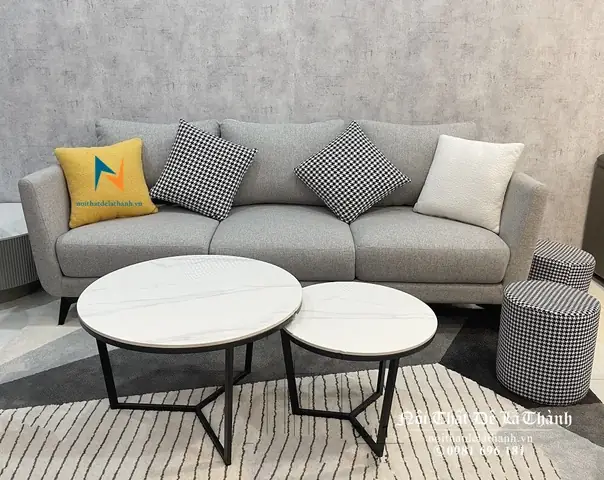 Bộ Ghế Sofa Nỉ Giá Rẻ