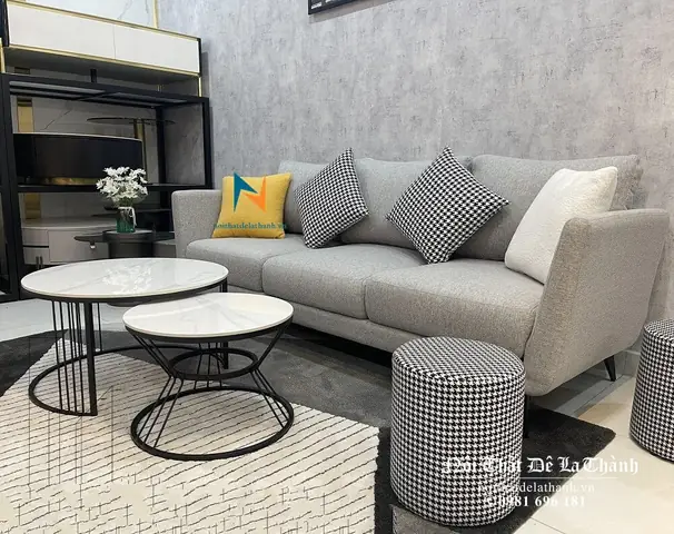 Bộ Ghế Sofa Nỉ Giá Rẻ
