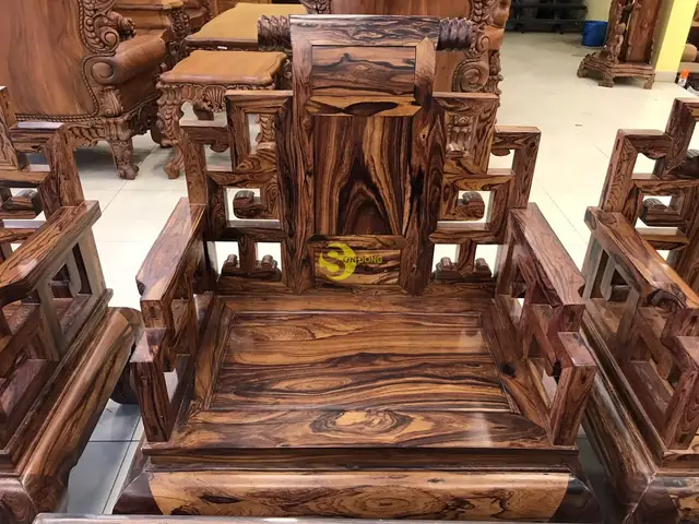 Bộ Tam Đa Gỗ Cẩm Lai